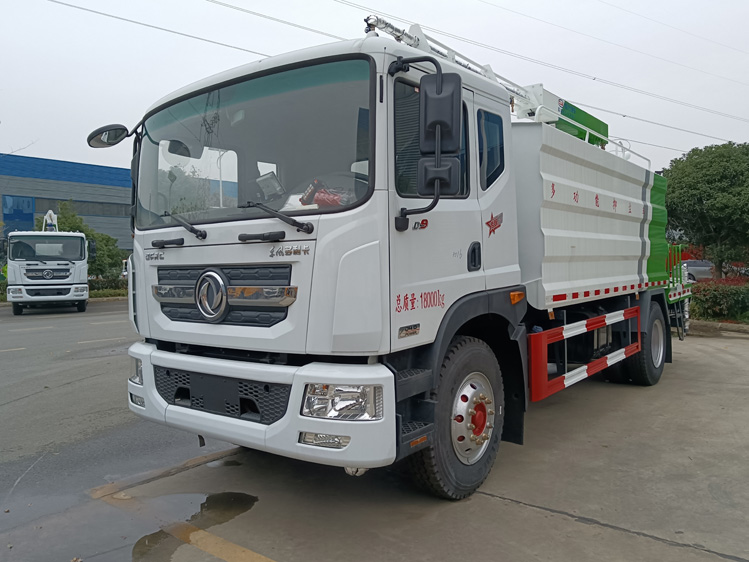 東風D9鐵路抑塵車分期_CL5186TDY6YC多功能抑塵車 山西忻州消毒防疫灑水車_15噸運煤抑塵劑固化劑噴灑報價實惠