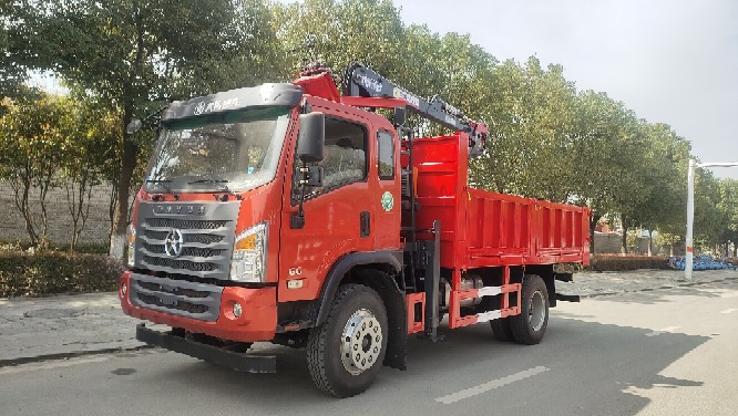 四驅隨車抓木機自卸車可上藍牌曼尼克格雷普林業隨車抓四驅抓斗垃圾車